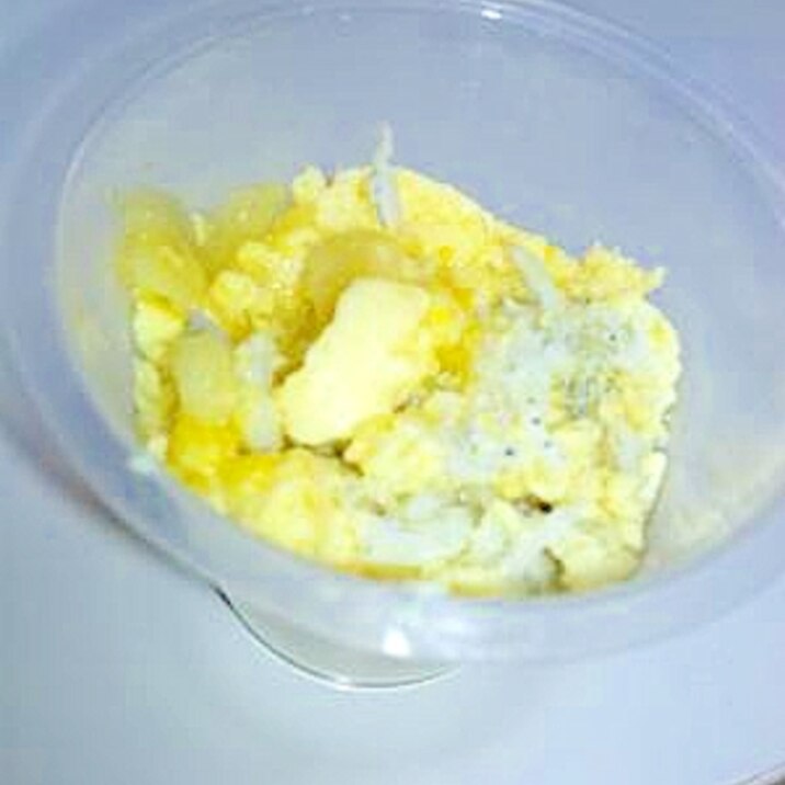 離乳食☆簡単茶わん蒸し風